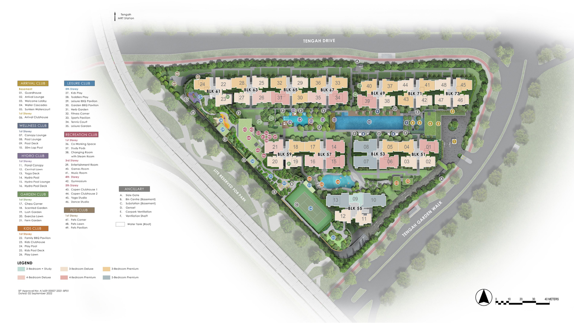 Copen Grand Siteplan